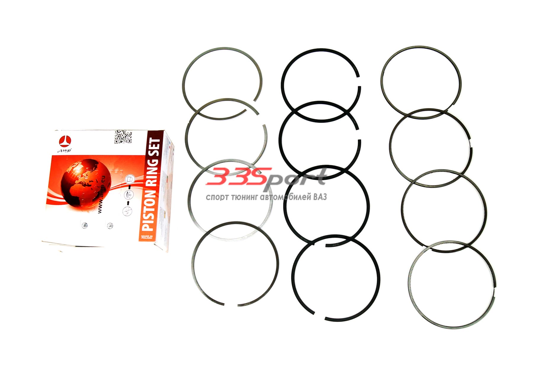 ������ ��������� 82.0 amp piston ring set 21126-1000100-00. pr-lad-48-2805-000-set