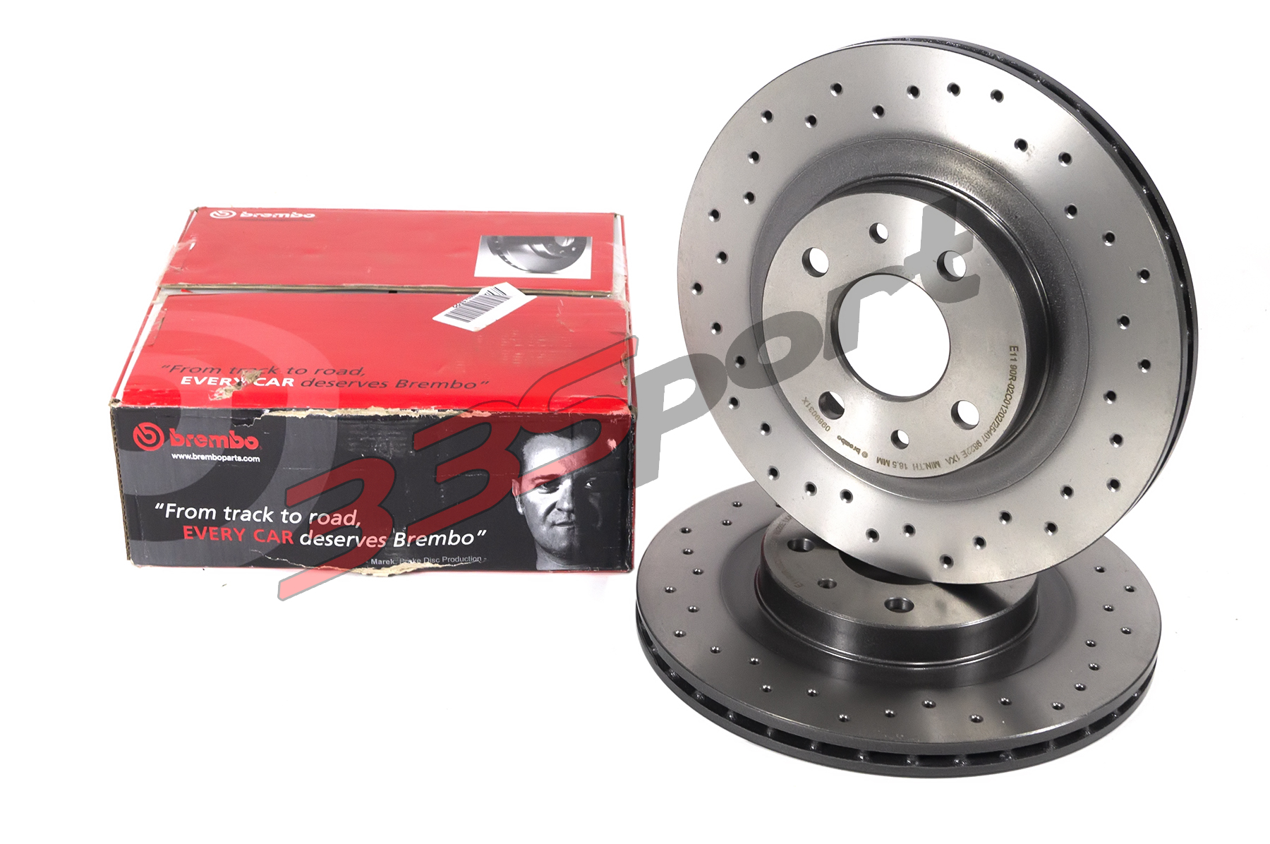 ��������� ����� 2112 (����������, �������������., R14) "XTRA" BREMBO (09.8903.1X)