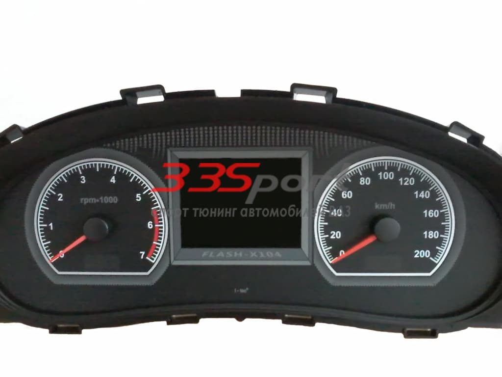 ����������� ���������� �������� flash x-104 �� lada priora, kalina, 2110-12 � ����-�������