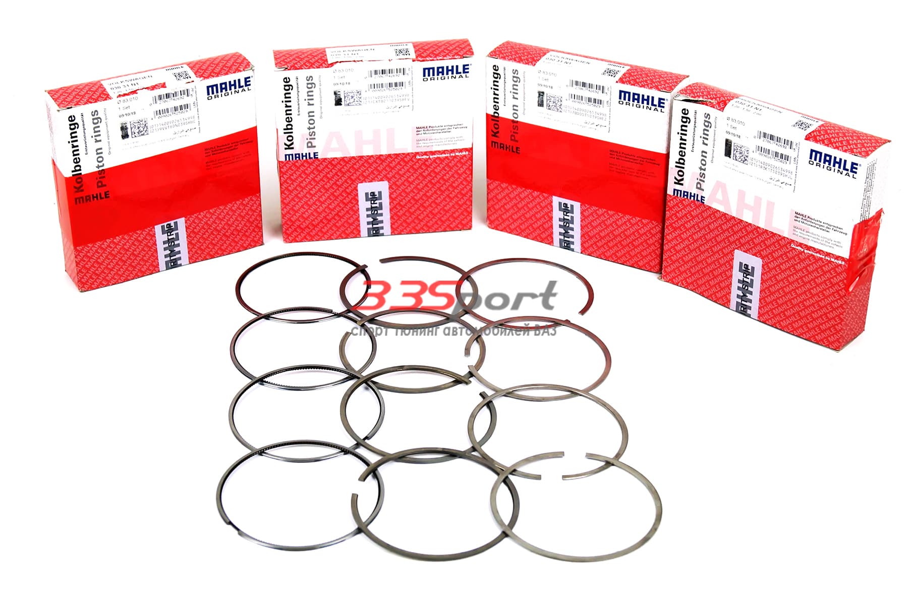 ������ ��������� mahle 83.0 �� (1,2/1,5/2,0), �������� �� 4 ��������