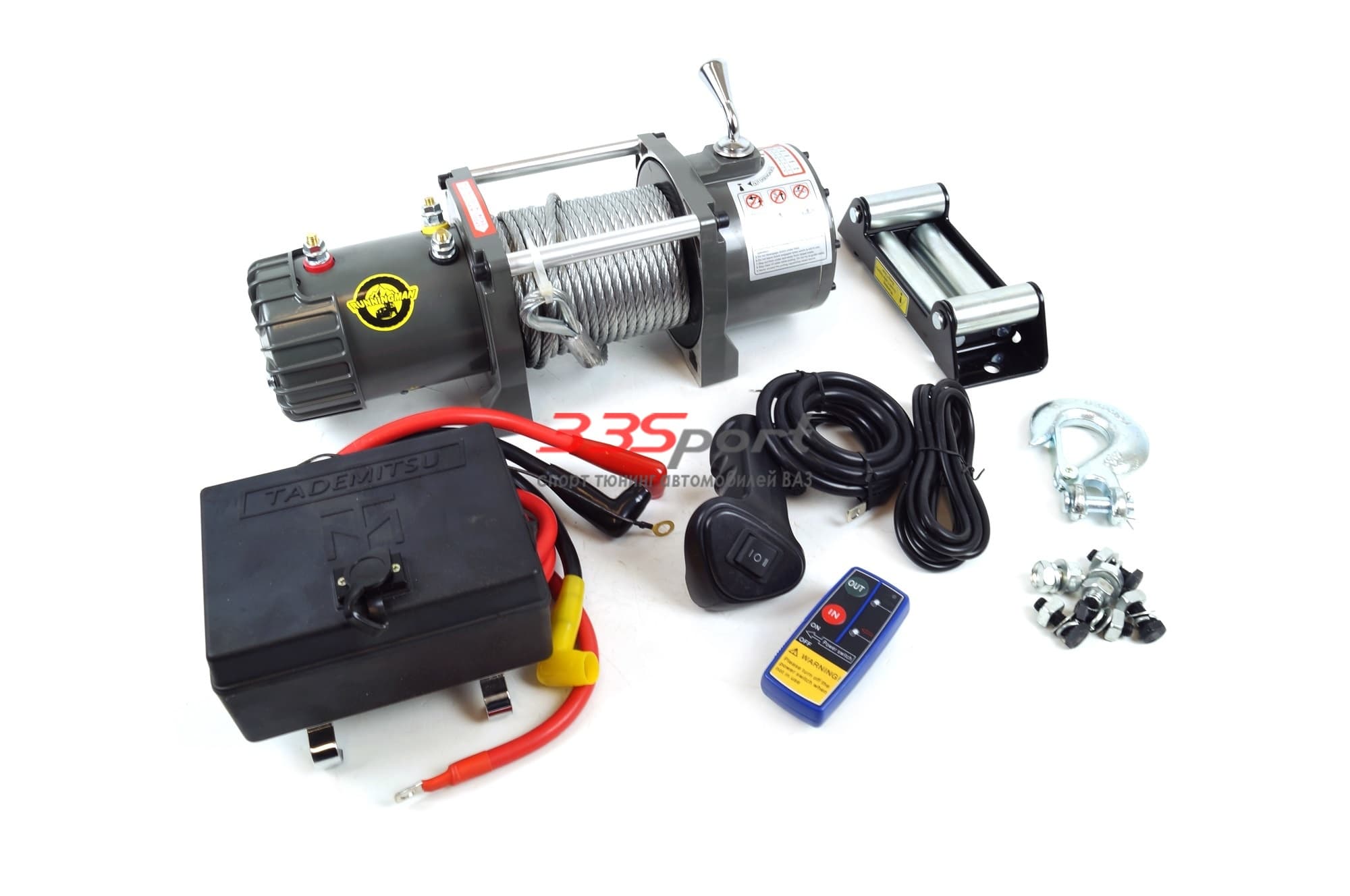 ������� ( electric winch runningman) 6000 lbs/3000kg 12v