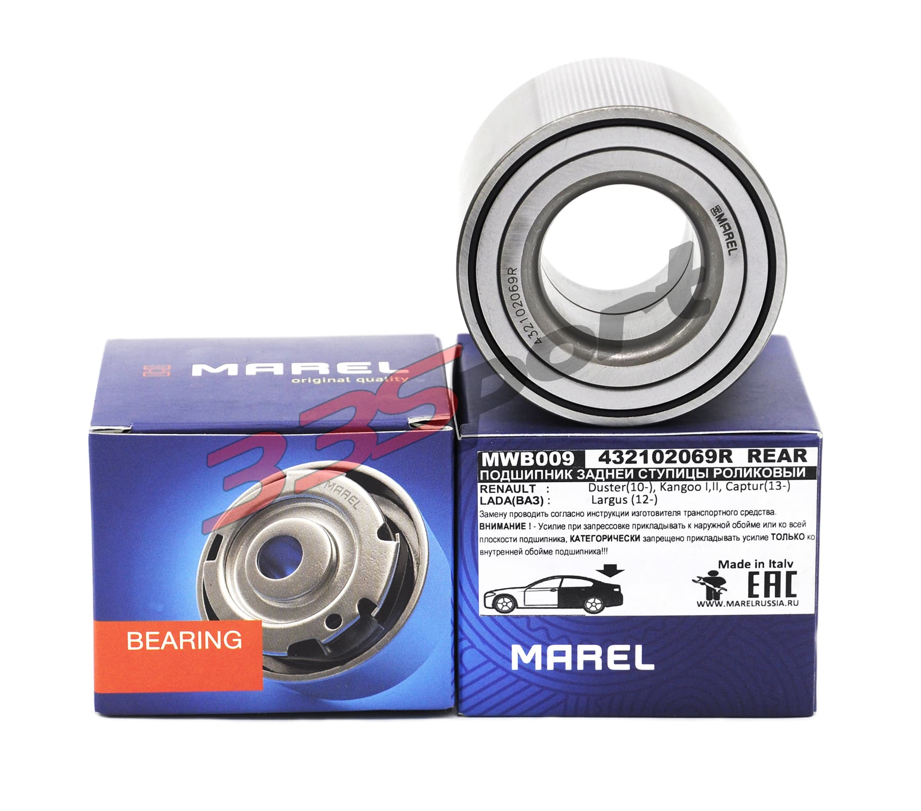 ��������� ������ ������� largus, duster 4x2 marel (mwb009)