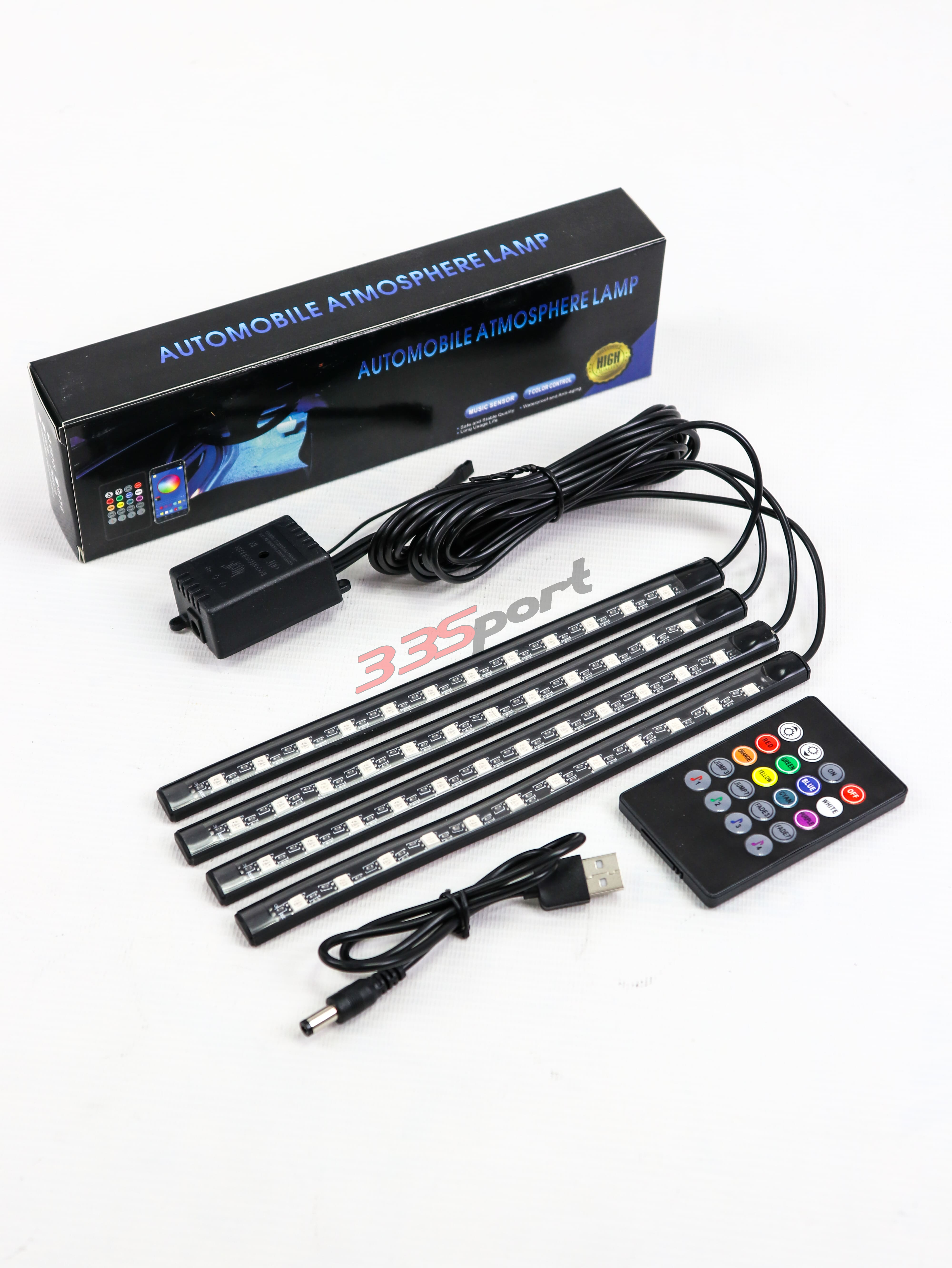 ��������� ������ rgb � ���� � ������� ���������� (usb, 4 led �����)