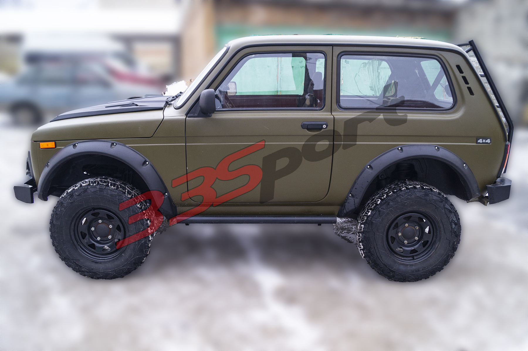 ������� ����������� �������� ���� ���� 2121, ������� ���� fenders (lapter)