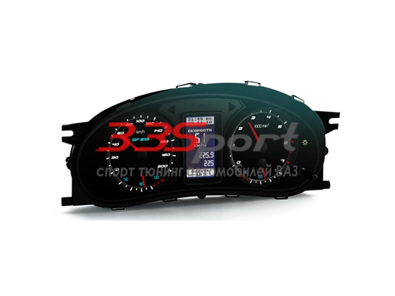 ����������� ���������� �������� gamma gf 819 black �� lada priora, kalina, 2110-12 � ���� �������